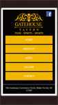 Mobile Screenshot of gatehousetavernnc.com